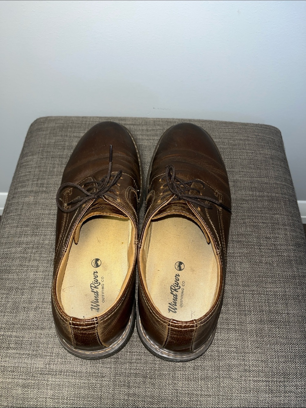 Wind River Leather Lace-Up Derby Shoes 8 - Picture 3 of 10